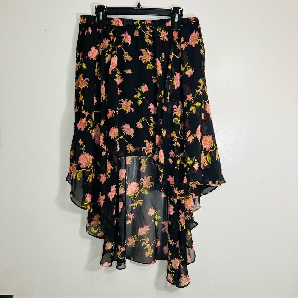 BOGO High Low Flower Skirt